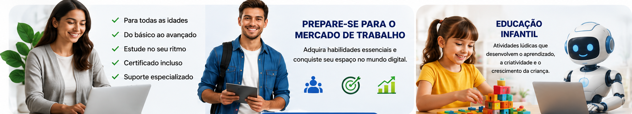 Beneficios do curso Informatica Profissional Digital